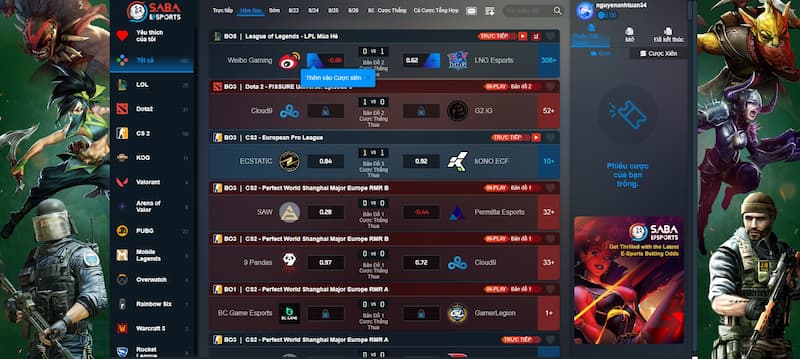 E-sports ok9