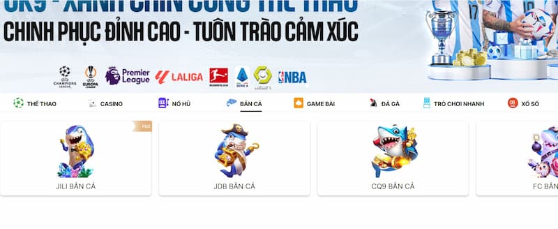 Tựa game bắn cá kiếm tiền quen thuộc